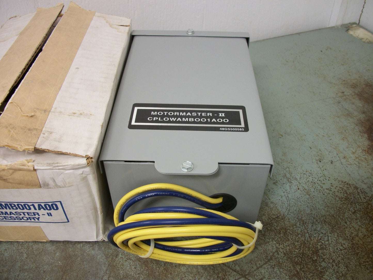 CUTLER-HAMMER MOTORMASTER II PRESSURE CONTROLLER CPLOWAMB001A00 NIB