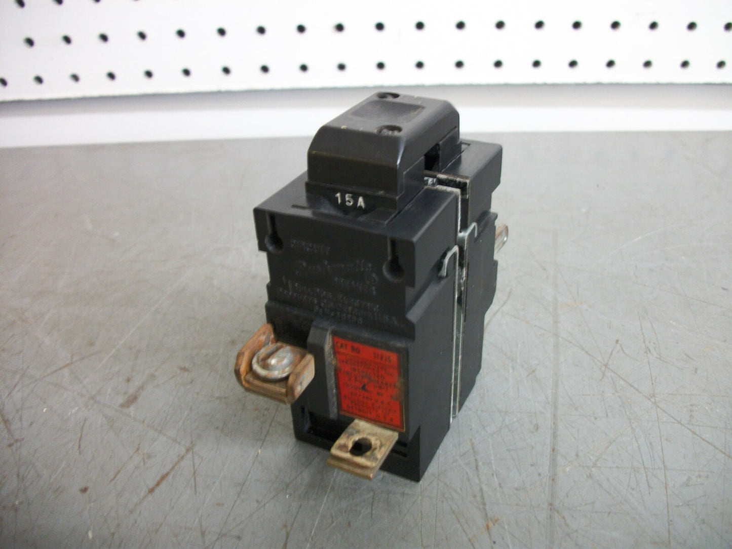 BULLDOG PUSHMATIC CIRCUIT BREAKER 31215 15AMP 240VOLT 2POLE