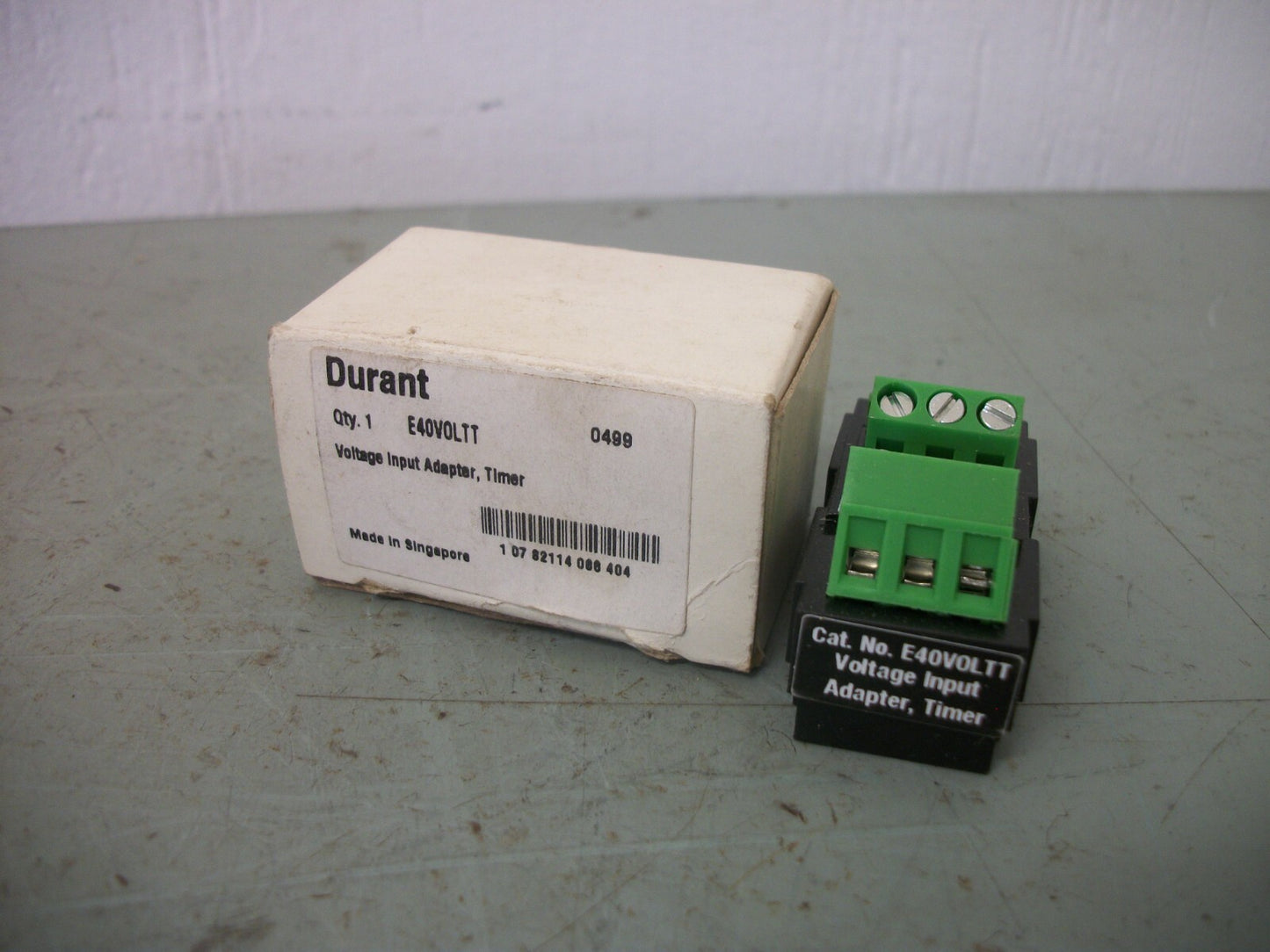 CUTLER-HAMMER DURANT TIMER VOLTAGE INPUT ADAPTER E40VOLTT NIB