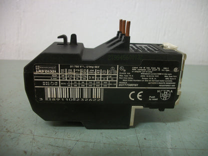 TELEMECANIQUE THERMAL OVERLOAD RELAY LR2D1321 1.2-1.8AMP