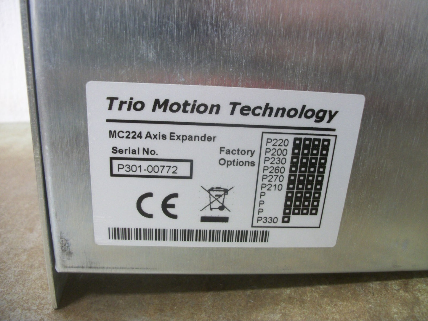 TRI MOTION TECHNOLOGY MOTION COORDINATOR MC224 AXIS EXPANDER