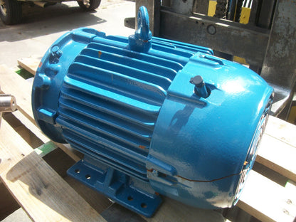 WEG 5HP 182/4TC TEFC AC MOTOR 00518ST3QIE184TC-W22 460VOLT 3PH 1750RPM NOB CRACK