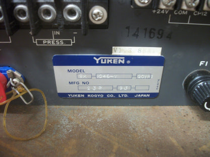YUKEN KOGYO INJECTION CONTROLLER SK-1046-V-20YR1