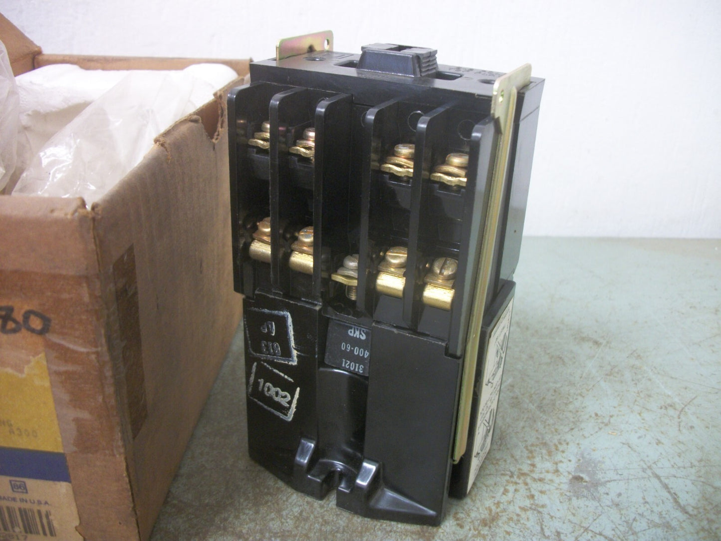 SQUARE D AC CONTROL RELAY 8501GO80 120VCOIL NIB