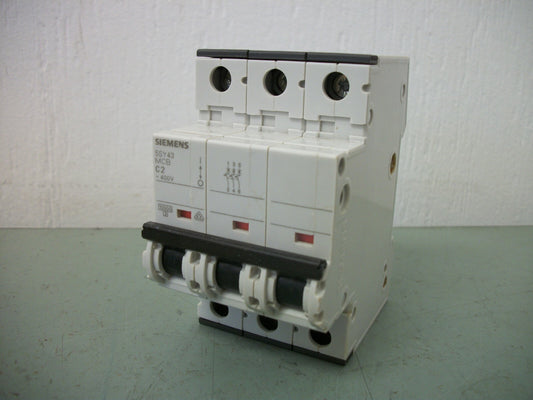 SIEMENS MCB MOTOR CIRCUIT BREAKER 5SY4302-7 2AMP 400VOLT 3POLE