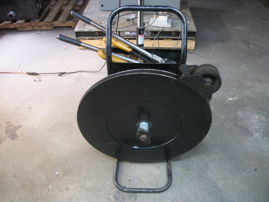 OSCILLATED STRAPPING BANDER DISPENSER CART