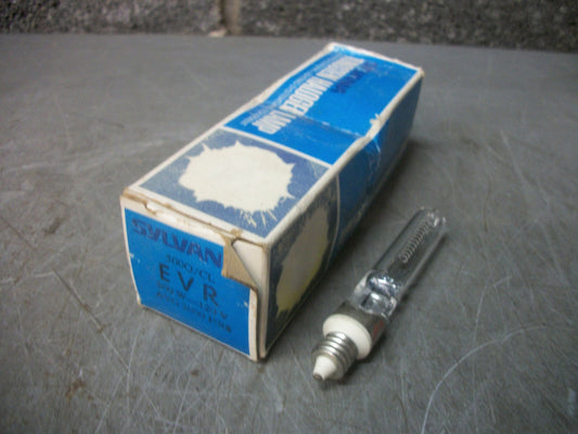 SYLVANIA TUNGSTEN HALOGEN LAMP 500Q/CL EVR 500WATT 120VOLT 2000HOURS NIB
