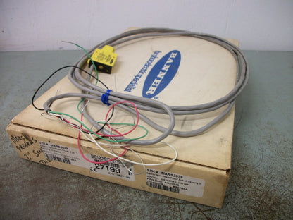 BANNER MINI-BEAM PHOTOELECTRIC SENSOR SM312CMS12-27199 NIB