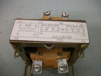 GE 0.050KVA 1PH TRANSFORMER 9T58B42G8 HV 220X480 LV 110/120