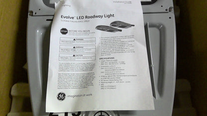 GE 93067469 EVOLVE LED ROADWAY LIGHT ERS2023E1X40DGRAYAEGLR168 120/277V 219W NIB