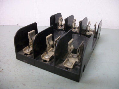 GOULD SHAWMUT CLASS H/K FUSEHOLDER 60318 30AMP 600VOLT 3POLE