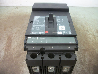 SQUARE D POWERPACT I-LINE HD CIRCUIT BREAKER HDA36150 150AMP 600VOLT 3POLE