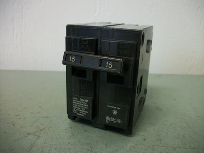 SIEMENS QP CIRCUIT BREAKER Q215 15AMP 240VOLT 2POLE NOB