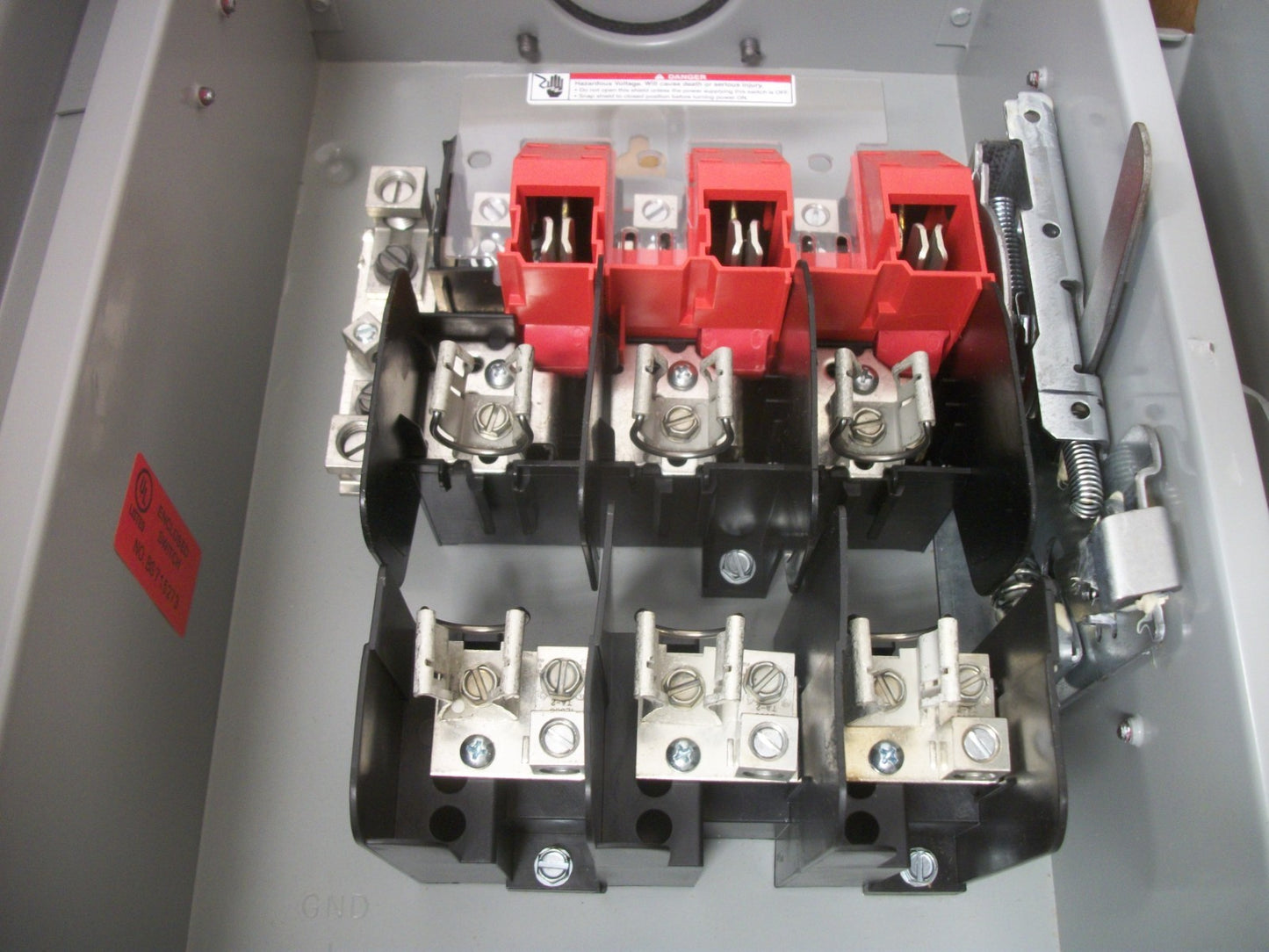 SIEMENS DISCONNECT TYPE 3R HF322NR 60AMP 240VOLT 3POLE FUSIBLE NIB