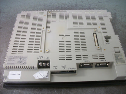 OMRON INTERACTIVE TOUCH SCREEN OPERATOR INTERFACE DISPLAY PANEL NS12-TS01B-V2