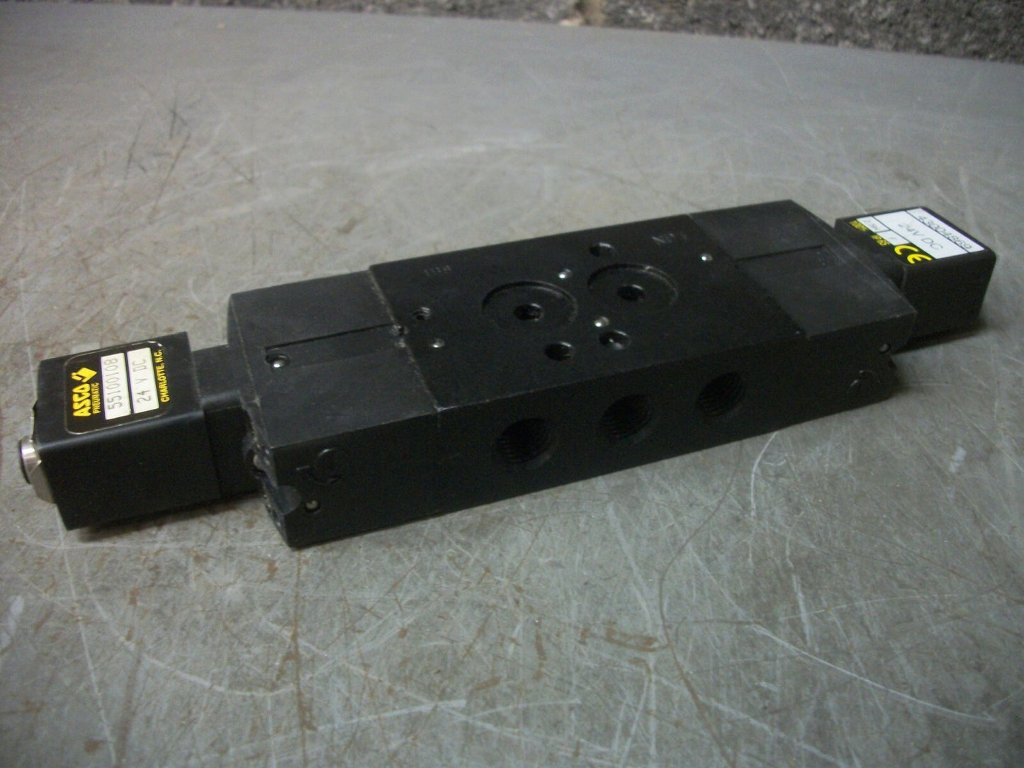 ASCO JOUCOMATIC SOLENOID CONTROL VALVE 55100108 24VDC NOB