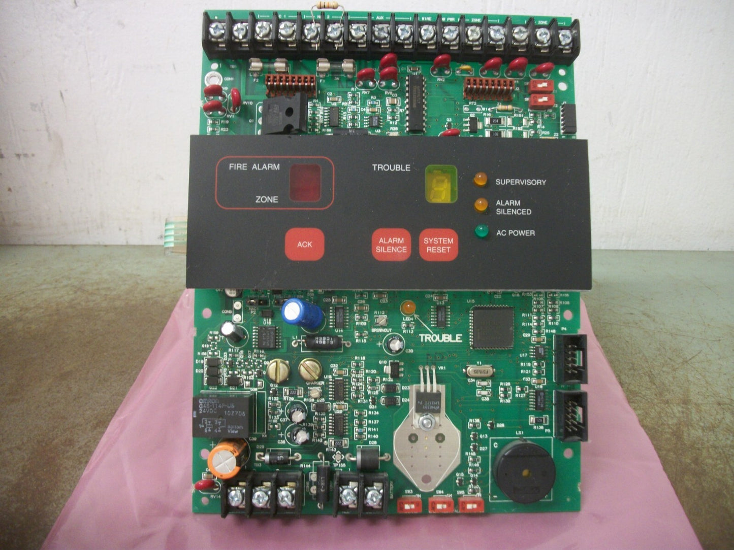 SIMPLEX 4004 FIRE ALARM CPU CONTROL BOARD 565-691