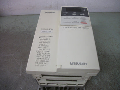 MITSUBISHI FREQROL-A024 0.75KW INVERTER DRIVE FR-A024-0.75K 230VOLT 5AMP