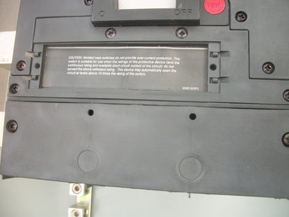 GE SPECTRA ENCL MOLDED CASE SWITCH SKDA36AN0800 800AMP 600VOLT 3POLE NEW