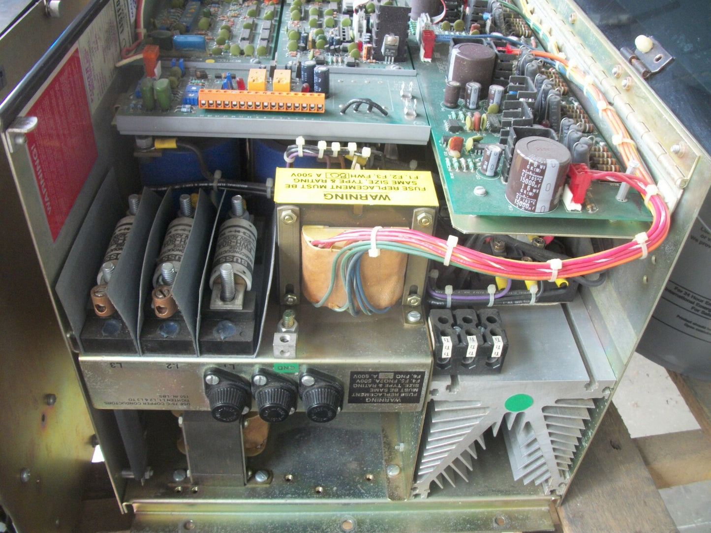 POWERTEC 15HP BRUSHLESS 2000 DC MOTOR SPEED CONTROLLER C0152.N4CH011 460VOLT 3PH