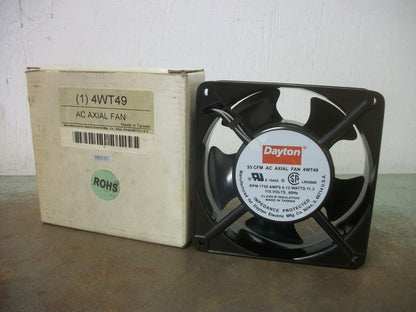 DAYTON AC AXIAL FAN 4WT49 115VOLT 55CFM 1750RPM NIB