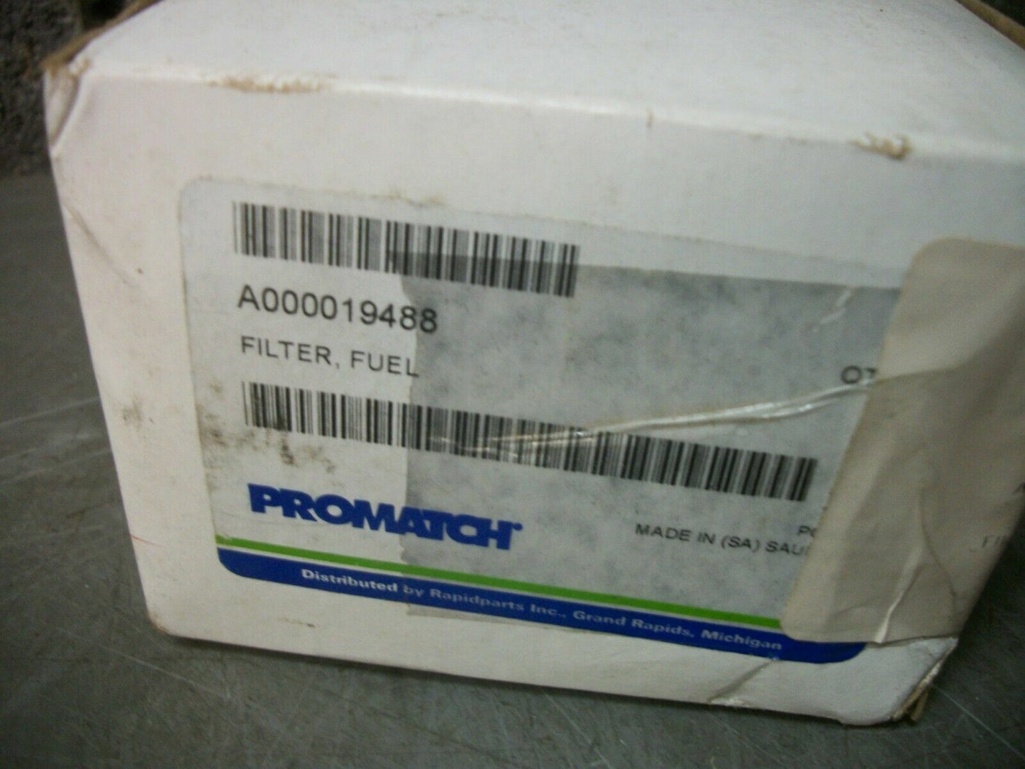 PROMATCH RAPIDPARTS FUEL FILTER A000019488 NIB