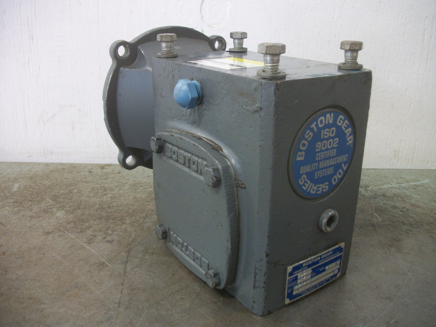 BOSTON GEAR 20:1 RATIO GEAR BOX SPEED REDUCER F7210B5G