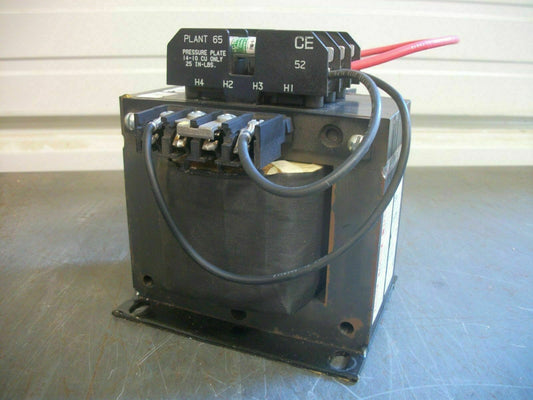 SQUARE D 0.75KVA 1PH TRANSFORMER 9070TF750D1 HV 220X480 LV 110/120