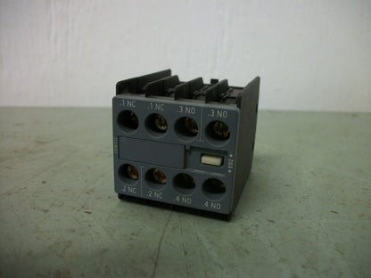 SIEMENS 2N.C 2N.O AUXILIARY CONTACT BLOCK 3RH2911-1HA22