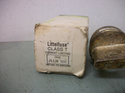 LITTELFUSE CLASS T CURRENT LIMITING FUSE JLLN600 600AMP 300VOLT NIB