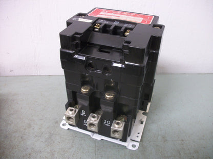 SQUARE D 100AMP 3POLE LIGHTING CONTACTOR 8903SQO2 120VCOIL