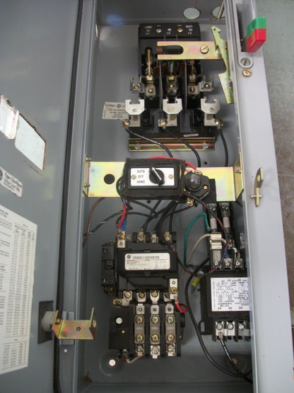 GE STARTER COMBO SIZE 1 CR308C1182PABTDB 120VCOIL 30AMP FUSIBLE