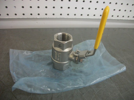 TCI TC-02X 3/4" BALL VALVE 316 1000WOG NOB