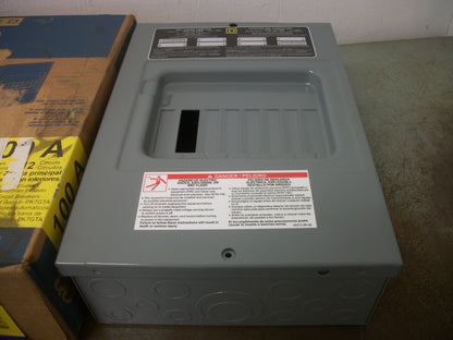 SQUARE D QO LOAD CENTER QO612L100S 100AMP 120/240VOLT 1PH NIB
