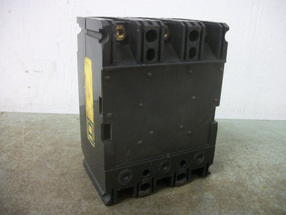 SQUARE D FHL CIRCUIT BREAKER FHL36015 15AMP 600VOLT 3POLE GRAY