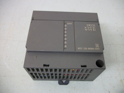 SIEMENS SIMATIC S7-200 EM235 ANALOG I/O MODULE 6ES7235-0KD00-0XA0