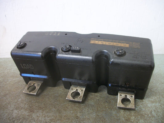 SIEMENS ITE CIRCUIT BREAKER TRIP UNIT JL3T125 125AMP 600VOLT 3POLE