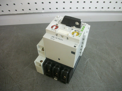 KLOCKNER-MOELLER PKZ2 MOTOR PROTECTOR CIRCUIT BREAKER ZM-16-PKZ2 10-16AMP