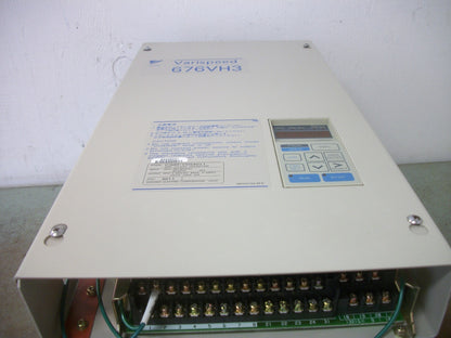 YASKAWA VARISPEED 676VH3 15HP INVERTER DRIVE CIMR-VHS4011 460VOLT 3PH 15KVA