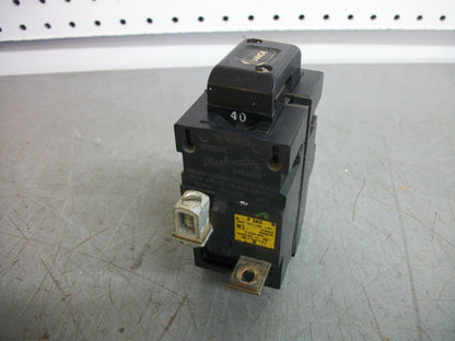 BULLDOG NI PUSHMATIC CIRCUIT BREAKER P240 40AMP 240VOLT 2POLE
