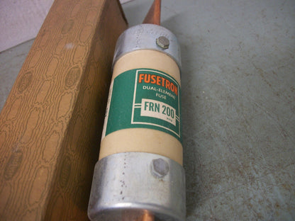 BUSSMANN FUSETRON FUSE FRN200 200AMP 250VOLT NIB