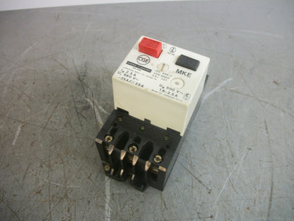 GE MKE MOTOR PROTECTOR CIRCUIT BREAKER VDE-0660 1.6-2.5AMP 500VOLT