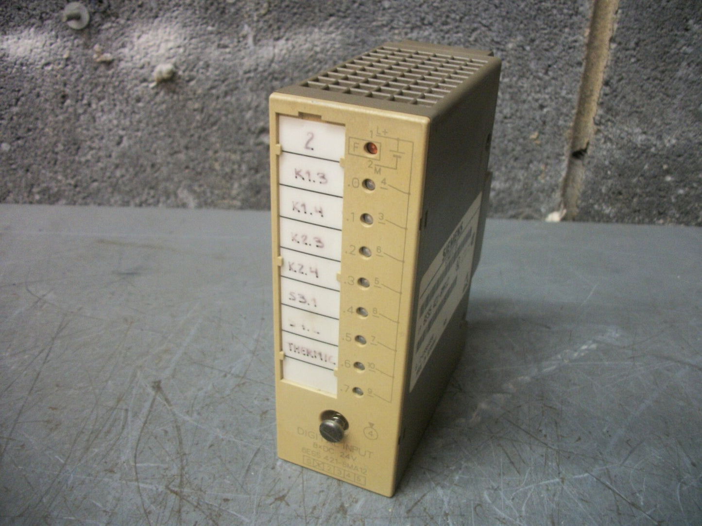 SIEMENS SIMATIC S5 DIGITAL INPUT MODULE 6ES5421-8MA12