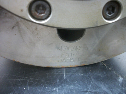 KITAGAWA 10" DIAMETER 3 JAWS POWER LATHE CHUCK FG10 QJR10 NOB