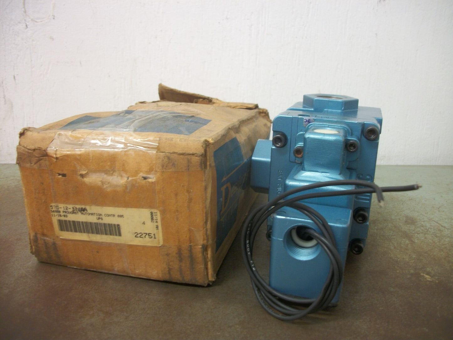 MAC SOLENOID VALVE 57D-12-506AA 24VCOIL 6WATT NIB