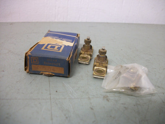 SQUARE D BOX OF 2 OVERLOAD RELAY THERMAL HEATERS A.54 NIB
