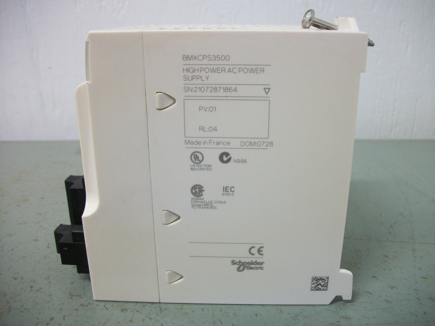 TELEMECANIQUE HIGH POWER PLC AC POWER SUPPLY BMXCPS3500