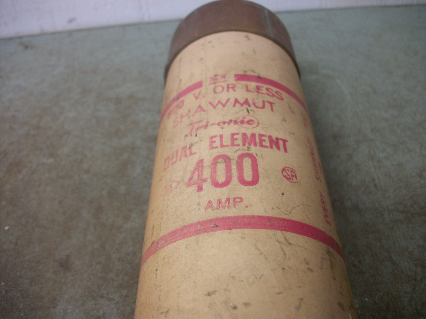 GOULD SHAWMUT TRI-ONIC FUSE TRS400 400AMP 600VOLT