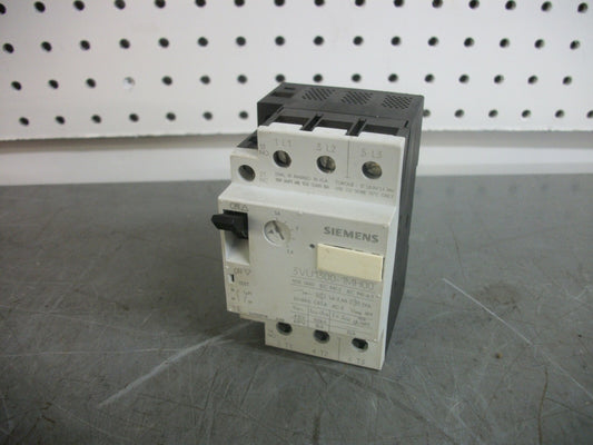 SIEMENS MOTOR PROTECTOR CIRCUIT BREAKER 3VU1300-1MH00 1.6-2.4AMP