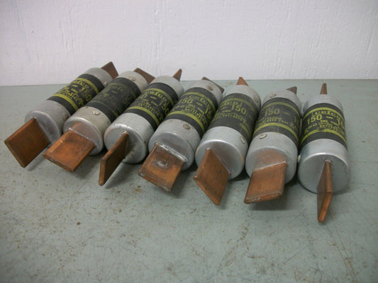 CEFCO LOT OF 7 FUSES OT150/250 150AMP 250VOLT